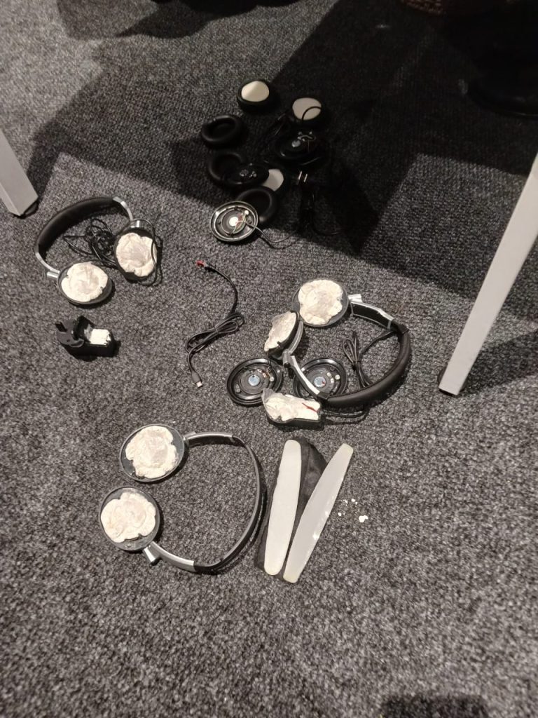 Nigerian Mule Arrested at OR Tambo International Airport with Cocaine stashed in Airline Headphones